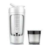 Shaker �lectrique automatique � bouteille m�langeuse 0, 5�1 l pour prot�ines, caf� et boissons - blanc ...
