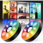 Shiba - lot de 2 palets lumineux led a changement de couleur avec effet arc - en - ciel dynamique a intensité ... Shiba - lot de 2 palets lumineux led a changement de couleur avec effet arc - en - ciel dynamique a intensité ...