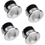 Shiba - 4 x mini spot led encastré mini projecteurs 3w led blanc chaud pour vitrine station intérieur ... Shiba - 4 x mini spot led encastré mini projecteurs 3w led blanc chaud pour vitrine station intérieur ...
