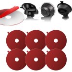 Shiba - lot de 6 pastilles adhésives pour ventouse de caméra embarquée de voiture - 56 mm - ronds et ... Shiba - lot de 6 pastilles adhésives pour ventouse de caméra embarquée de voiture - 56 mm - ronds et ...