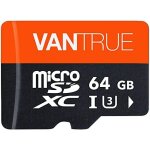Shiba - vantrue 64 go carte mmoire microsdxc uhs - i u3 4k avec adaptateur compatible avec dashcam, ...
