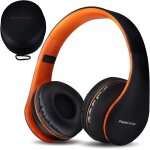 Shiliu - casque bluetooth, p1 casque audio sans - fil, pliable stro casque, microphone intgr avec ...