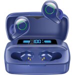 Shiliu - ecouteurs sans fil, bluetooth 5. 0 intra ecouteur 156h playtime stéréo oreillette avec mic, ... Shiliu - ecouteurs sans fil, bluetooth 5. 0 intra ecouteur 156h playtime stéréo oreillette avec mic, ...
