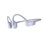 Casque sport sans fil bluetooth shokz openrun mini avec reduction du bruit violet exclusivite