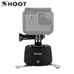 Shoot 360 degrs time lapse pan et tilt head mount pour gopro sjcam eken yi 4 k iphone xiaomi tlphone ...