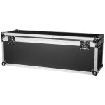 Showgear stack case 5 - noir - flight case empilable - aluminium - couleur noire - protection robuste ...