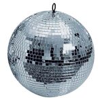 Showtec mirrorball 15 cm - boule � facettes - sans moteur - qualit� de fabrication showtec