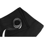 Showtec skirt for stage elements jupe de sc�ne noire non pliss�e 6 m x 20 cm