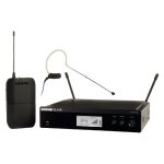 Shure blx14r / mx53 - syst�me sans fil - micro tour d'oreille mx153 - r�cepteur rackable blx4r