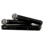 Shure blx288 / beta 58a m17 - syst�me double micro sans fil - capsules beta58 - r�cepteur double blx88 ...