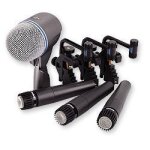 Shure dmk57 - 52 - malette 4 microphones batterie