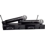 Shure - slxd24de sm58 j53 - syst�me double �metteur main sm58