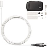 Shure tl48w / o lemo a - micro cravate omni - coloris blanc - accessoires inclus - connectique lemo