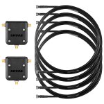 Shure ua221db - rsma - kit coupleurs d'antennes - 2. 4 & 5. 8 ghz