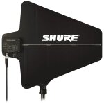 Shure ua874v - antenne log - p�riodique amplifi�e vhf - bande rf : 174 � 216 mhz - gain externe