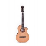 Sigma ctmc - 2e - guitare electro - classique 4 / 4 c�dre massif - naturel