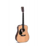 Sigma dm - 1l - guitare acoustique dreadnought gaucher - naturel brillant