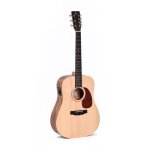 Sigma dm7e - guitare electro - acoustique 7 cordes dreadnought - naturel satin�