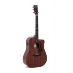 Sigma dmc - 15e - guitare electro - acoustique dreadnought - naturel satin�