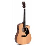 Sigma dmc - ste - guitare electro - acoustique dreadnought - naturel satin�
