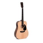 Sigma dme - guitare electro - acoustique dreadnought - naturel satin�