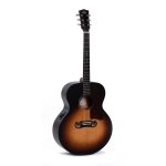 Sigma gjm - sge - guitare electro - acoustique jumbo - sunburst satin