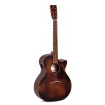 Sigma gmc - 15el - aged guitare electro acoustique dreadnought - table acajou massif naturel vieilli ...