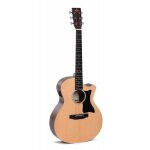 Sigma gmc - ste - guitare electro - acoustique - naturel satin�