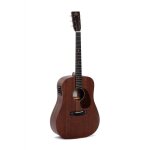 Sigma sdm - 15e - guitare electro - acoustique dreadnought - naturel satin� ( + soft case)
