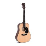 Sigma sdm - ste - guitare electro - acoustique dreadnought - naturel satin� ( + soft case)