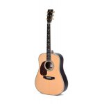Sigma sdr - 45l - guitare dreadnought table epic�a massif gaucher - naturel brillant ( + etui)