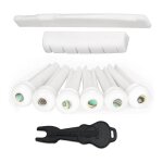 Sillet de chevalet en si bémol pour guitare acoic avec 6 chevilles Sillet de chevalet en si bémol pour guitare acoic avec 6 chevilles