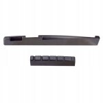 Sillet de chevalet en plastique et sillet fendu pour guitare classique Sillet de chevalet en plastique et sillet fendu pour guitare classique
