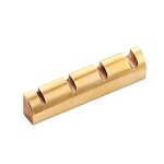 Sillet de guitare en laiton a 4 cordes pr� - fendues pour accessoires de partie de guitare basse pb