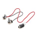 Single coil pickup wiring harnais guitare prewired haring kit de c�blage