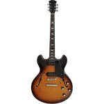 Sire larry carlton h7v vintage sunburst guitare hollow body