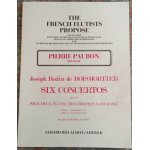 Six concertos opus 38 pour deux flûtes traversières sans basse Six concertos opus 38 pour deux flûtes traversières sans basse