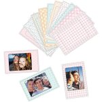 Sjzg - lot de 40 cadre photo instantané autocollant pour mini 8 7 25 50 90 et photos instantanées (couleur) ... Sjzg - lot de 40 cadre photo instantané autocollant pour mini 8 7 25 50 90 et photos instantanées (couleur) ...