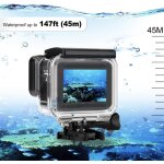 Sjzg - botier etanche pour gopro hero 7 black, hero 5 6 black, hero (2018) - 45m sous - marine protection ...