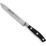 Sjzg - couteau a tomates forg riviera - acier inoxydable noir 5  - design sophistiqu. confort et durabilit ...