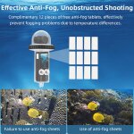 Sjzg - etui etanche pour dji osmo pocket 3, tuba, natation, plonge pour accessoires d'appareil photo ...