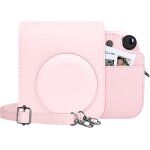 Sjzg - housse instax mini 12 - cuir pu etui de protection pour fuji instax mini 12 appareil photo - avec ...