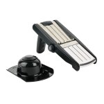 Sjzg - , kd3269, mandoline en acier inoxydable avec 3 epaisseurs de coupe, pied pliable et lames intégrées, ... Sjzg - , kd3269, mandoline en acier inoxydable avec 3 epaisseurs de coupe, pied pliable et lames intégrées, ...