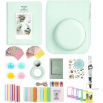 Sjzg - kit d'accessoires 12 en 1 pour appareil photo instantané fujifilm instax mini 12 avec etui, album ... Sjzg - kit d'accessoires 12 en 1 pour appareil photo instantané fujifilm instax mini 12 avec etui, album ...