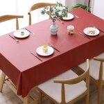 Sjzg - nappe de table basse imperméable et résistante a l'huile - lavable - en plastique pvc - rectangulaire ... Sjzg - nappe de table basse imperméable et résistante a l'huile - lavable - en plastique pvc - rectangulaire ...