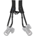 Sjzg - sangle de dcompression a double epaule pour canon / sony, universelle pour 2 dslr appareils photo ...