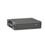 Skb cases - 1skb - r2s - roto - molded 2u shallow rack