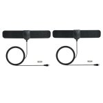 Skywire - antenne tv numrique d'intrieur, hd, 4k, 2x, 300 milles de porte, hdtv, 1080p