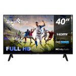 Smart tech 40fn01k full hd led tv 40 pouces (101cm) triple tuner dolby audio h. 265 3xhdmi, 2xusb