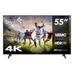 Smart tech os - 55uw02k - 55  (139 cm) - smart tv led 4k uhd web molotov, netflix, prime video, disney ...